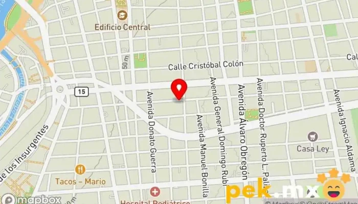 mapa de Embobinados Hilario Electricista en Culiacán Rosales