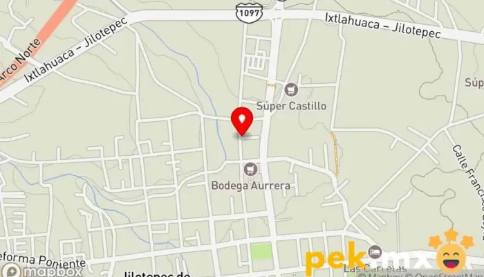 mapa de Embobinados industriales Lovera Taller de reparación de motores eléctricos en Jilotepec de Molina Enríquez