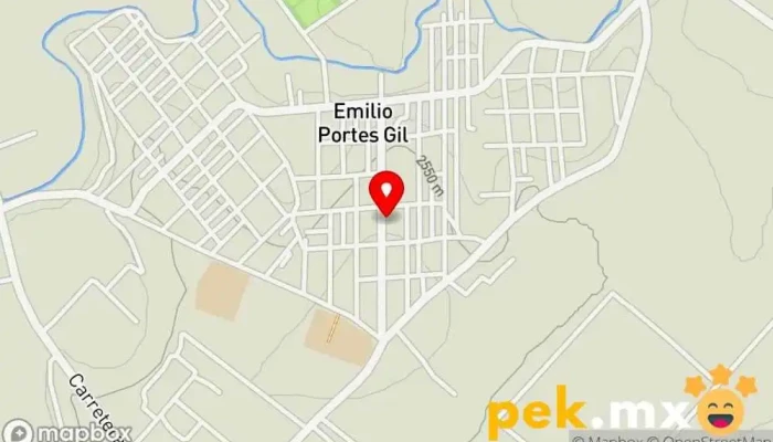 mapa de Emilio Portes Gil  en Emilio Portes Gil