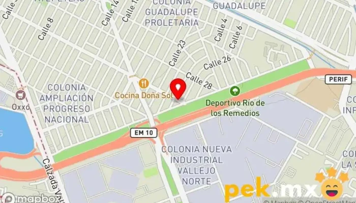 mapa de Energy´s Green Servicio de instalación eléctrica en Gustavo A. Madero, Ciudad de México