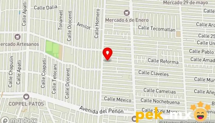 mapa de Eproy (Diseño de Instalaciones Eléctricas) Electricista en mexico