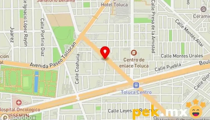 mapa de Equipos y Servicios Eléctricos Alsan, S.A. de C.V. Tienda de electricidad, Electricista en Toluca de Lerdo