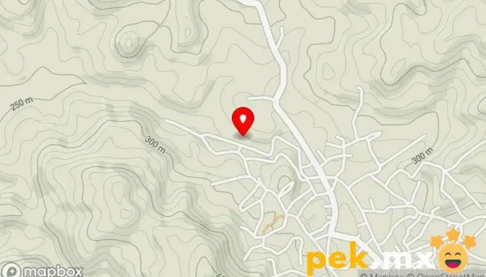 mapa de Estacion depuradora de aguas residuales Planta de tratamiento de aguas residuales en Santa María Huazolotitlán