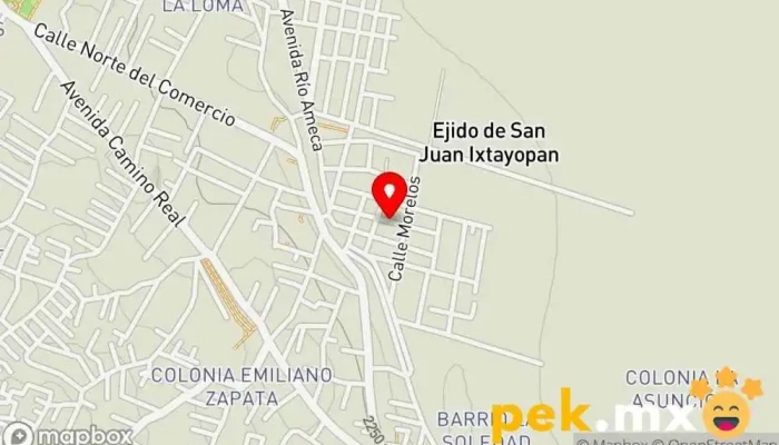 mapa de Estec Service Electricista, Fontanero en Tláhuac, San Juan Ixtayopan