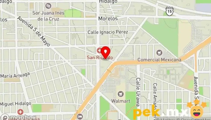 mapa de Euroelectrica Servicio de distribución en Toluca de Lerdo