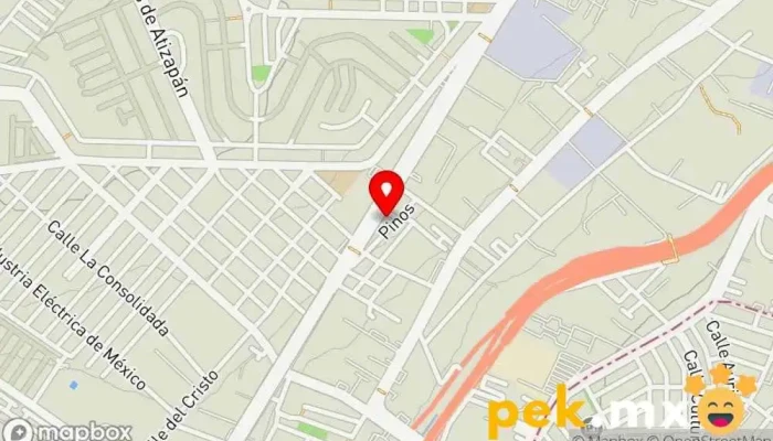 mapa de Euroeléctrica Tienda de electricidad en Tlalnepantla