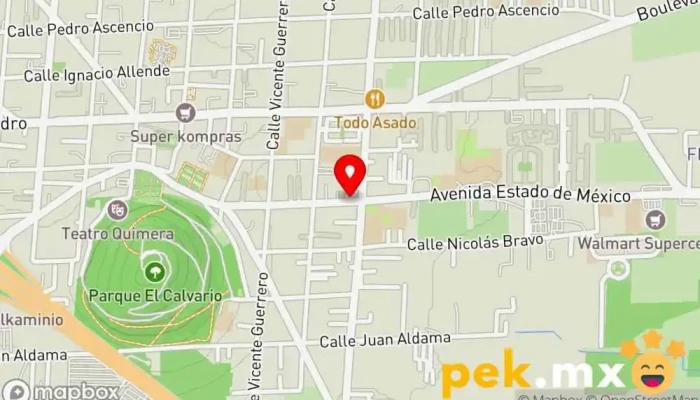 mapa de Faymaelec Electricista en Metepec