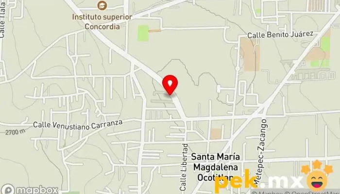 mapa de Ferre Construcción Tienda de herramientas, Herrero, Empresa de construcción, Electricista, Proveedor de equipos de calefacción, Constructor, Contratista de albañilería, Fontanero en Santa María Magdalena Ocotitlán