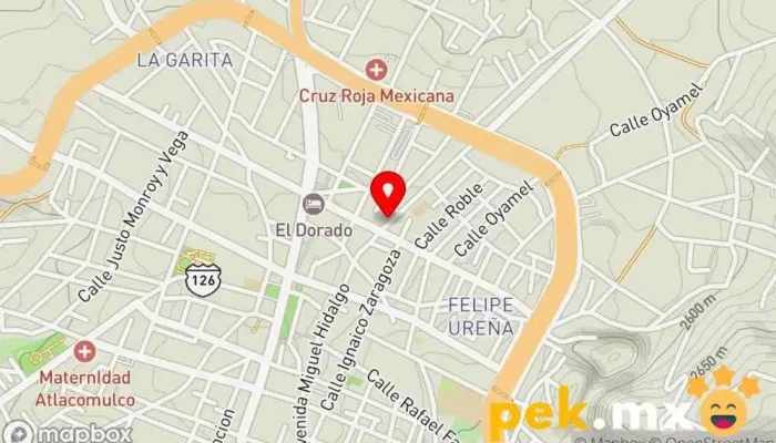 mapa de Ferre Eléctricos Sirav Ferretería, Tienda de electricidad, Electricista, Tienda de iluminación, Tienda de herramientas en Atlacomulco