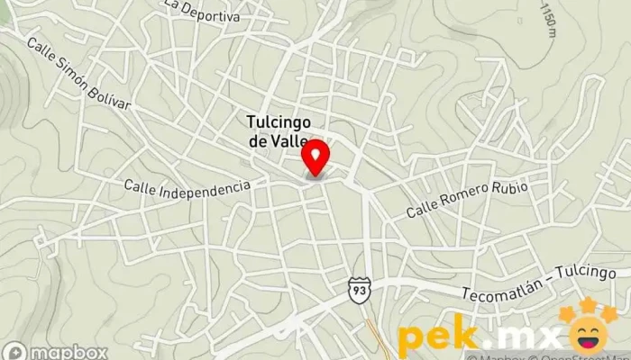mapa de Ferreléctrica Foquito Tienda de herramientas, Compañía eléctrica, Ingeniero eléctrico, Servicio de instalación eléctrica, Tienda de electricidad, Electricista, Ingeniero, Asesor en ingeniería en Tulcingo de Valle