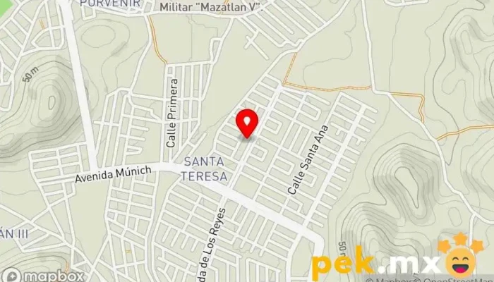 mapa de Ferremateriales Felix Tienda de herramientas, Electricista, Tienda de artículos de fontanería en Mazatlán