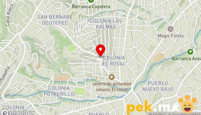 mapa de FERRETERIA Y TLAPALERÍA “FERREARQ” Tienda de artículos de fontanería, Estudio de arquitectura, Proveedor de materiales de construcción, Electricista, Contratista de albañilería, Tienda de herramientas, Carpintero en La Magdalena Contreras, Ciudad de México