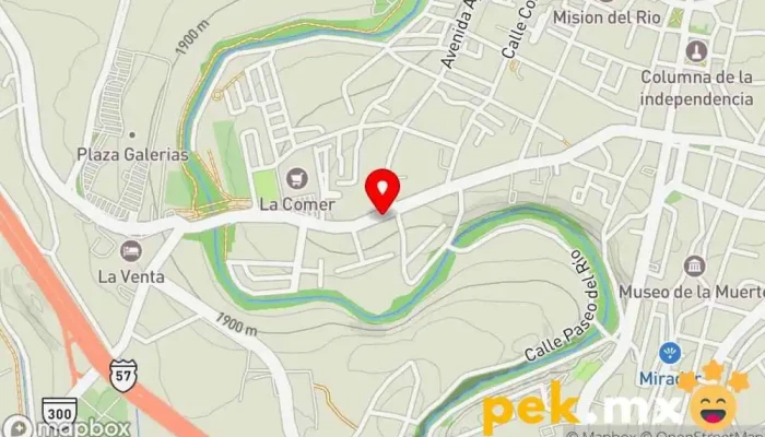 mapa de Fideicomiso para el Ahorro de Energía Eléctrica Electricista en San Juan del Río