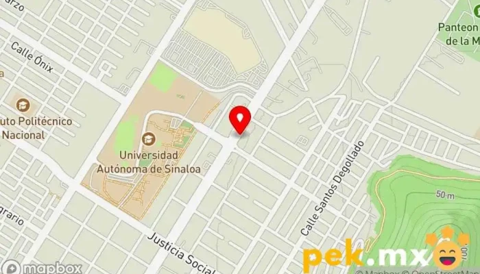 mapa de Gastelum & Gastelum Material Eléctrico Tienda de electricidad, Electricista en Los Mochis