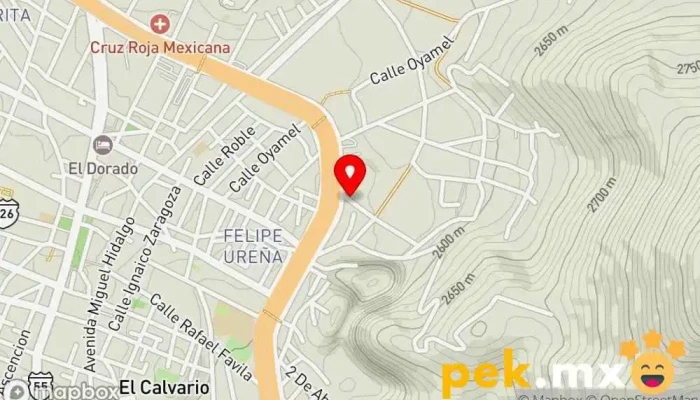 mapa de GEA ELÉCTRICA ATLACOMULCO Tienda de componentes electrónicos en Atlacomulco de Fabela