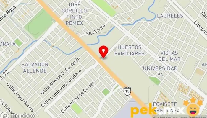 mapa de GENERADORES ELÉCTRICOS MAZATLÁN  en Mazatlán