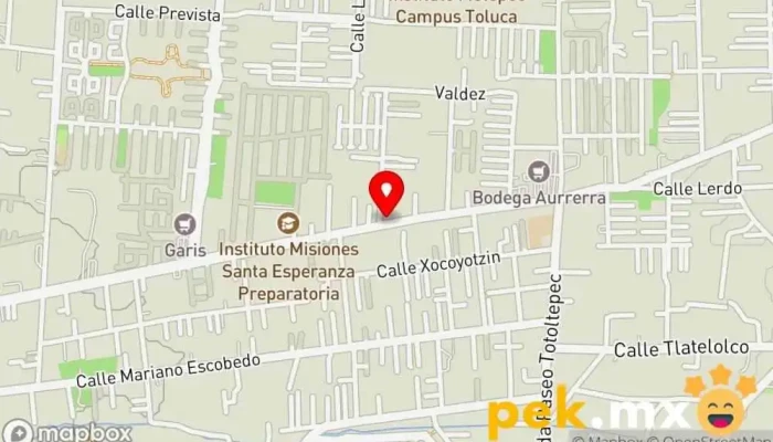mapa de GIEF Tienda de herramientas, Taller de reparaciones eléctricas, Electricista, Fontanero en Crespa Floresta