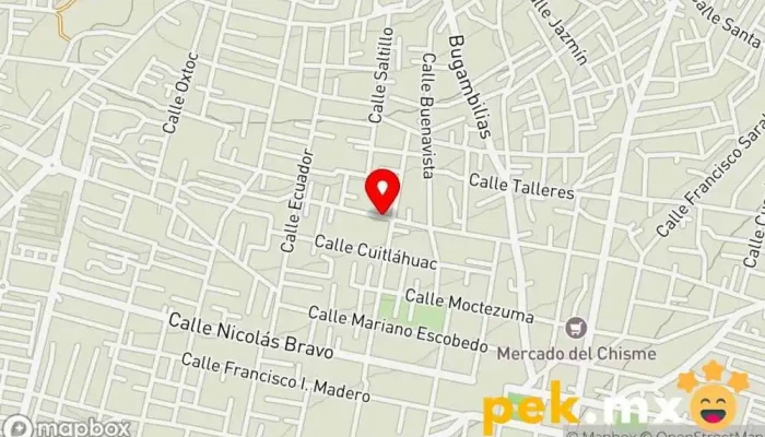 mapa de GMI Grupo De Mantenimiento Integral Persona de mantenimiento en Estado De Mexico