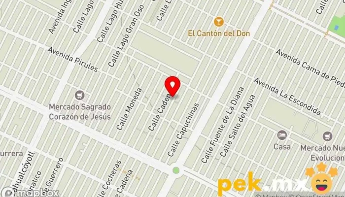 mapa de GRUAS ARTICULADAS HIAB MANIOBRAS E INSTALACIONES ELECTRICAS Servicio de instalación eléctrica en Cdad. Nezahualcóyotl