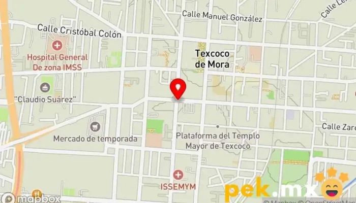 mapa de GRUCEM,Grupo Constructor y Eléctrico de México Empresa constructora en Texcoco de Mora