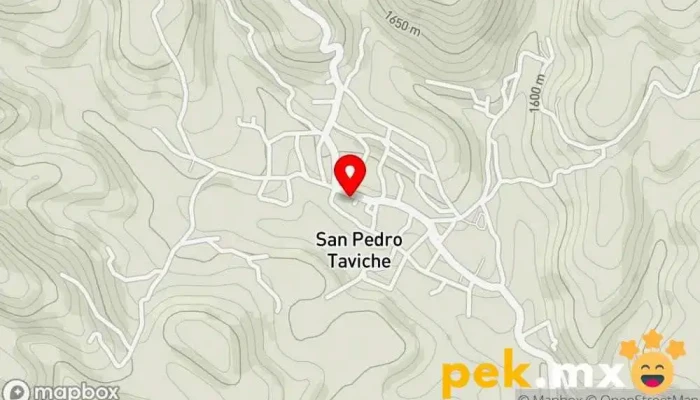 mapa de H. Ayuntamiento de San Pedro Taviche Oficina de administración municipal en San Pedro Taviche
