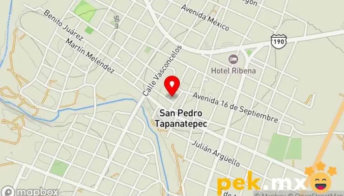 mapa de H Ayuntamiento Municipal Ayuntamiento en San Pedro Tapanatepec