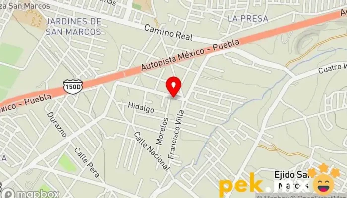 mapa de HERGO ELECTRICA  en México