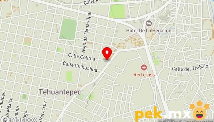 mapa de Herrelectric Herrero en Santo Domingo Tehuantepec