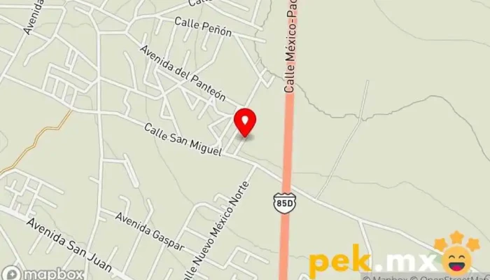 mapa de Herrería Aluminio Y Electricidad Herrero en Santa María Ajoloapan