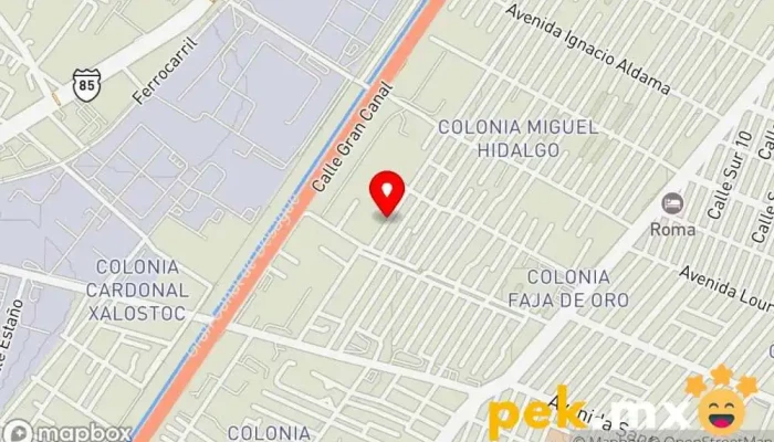 mapa de Herrería y Electricista Lomelì Herrero, Electricista en Ecatepec de Morelos