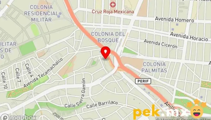 mapa de HHGM Instalaciones Eléctricas Electricista en Miguel Hidalgo, Ciudad de México