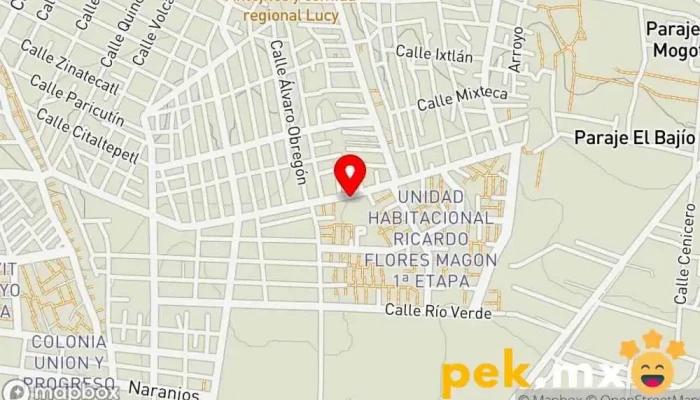 mapa de HIDRATANTE 1 Compañía suministradora de agua en Oaxaca de Juárez