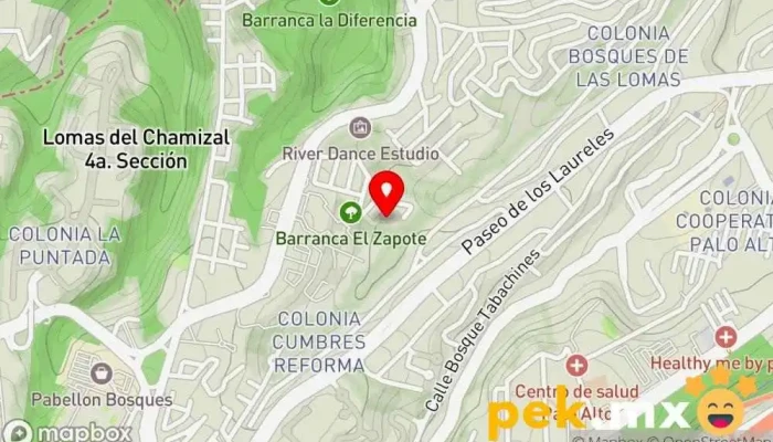 mapa de Home Fix - Plomero y Electricista Fontanero, Electricista en Cuajimalpa de Morelos, Ciudad de México