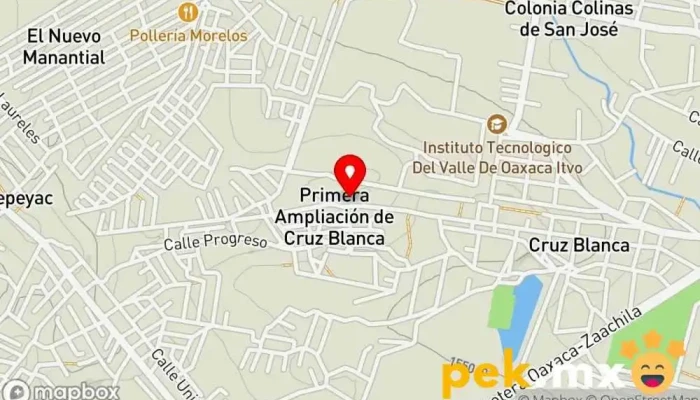 mapa de ICMA S.A. DE C.V. Empresa de construcción, Compañía eléctrica, Electricista, Proveedor de sistemas solares de agua caliente en Cuilápam de Guerrero