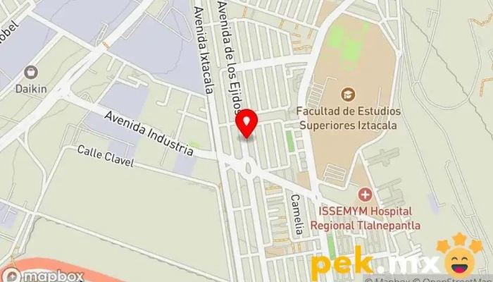 mapa de IDIDALI Electricista en Tlalnepantla
