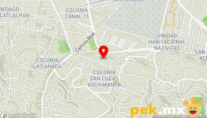 mapa de IEBT Electricista en San Lucas Xochimanca