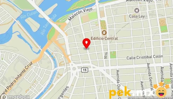 mapa de Iluminación LED Culiacán Biaani Tienda de iluminación, Diseñador de iluminación de paisajismo en Culiacán Rosales