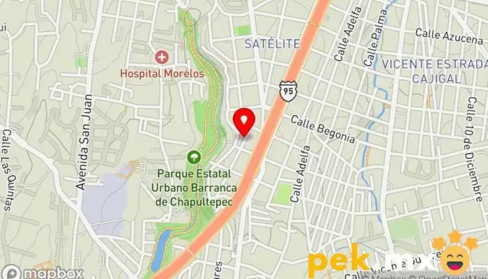 mapa de Industrial Monroy S.A. de C.V. Electricista en Cuernavaca