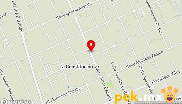 mapa de Ingenieria Industrial ARMER Electricista en La Constitución Toltepec