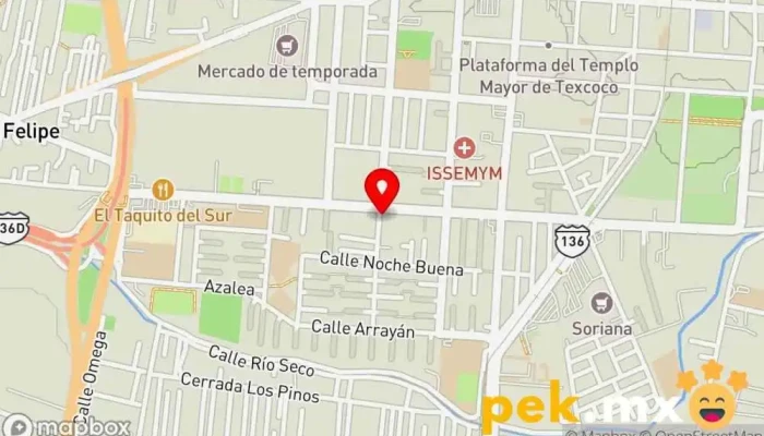mapa de Ingenieros Electricistas Aguilar Tienda de electricidad en Texcoco de Mora