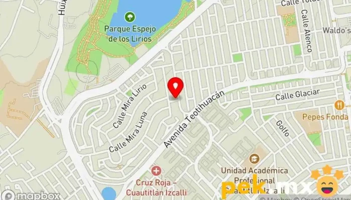 mapa de Inproelectric Construcción Eléctrica Electricista en Mexico