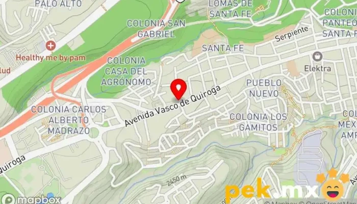 mapa de Inspira Tesla Electricista en Álvaro Obregón, Ciudad de México