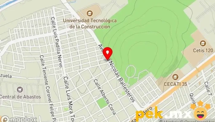 mapa de Instalaciones Electncas El Felipon Electricista en Morelia
