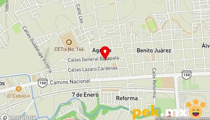 mapa de Instalaciónes Eléctricas CARJAL Electricista, Compañía eléctrica, Ingeniero eléctrico, Servicio de reparación de lámparas en Río Blanco