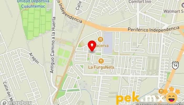 mapa de INSTALACIONES ELÉCTRICAS CERANO Servicio de instalación eléctrica en Morelia