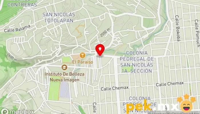 mapa de Instalaciones Eléctricas CRUZ Servicio de instalación eléctrica en Tlalpan, Ciudad de México