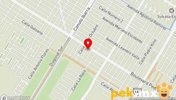 mapa de Instalaciones Electricas EC Electricista en Los Mochis