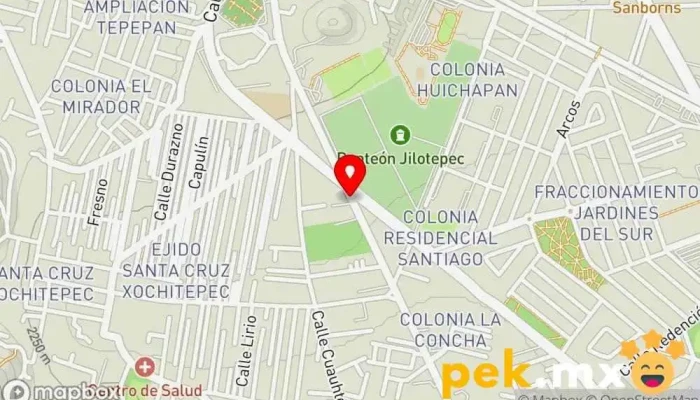 mapa de Instalaciones eléctricas en media y baja tensión Electricista en Xochimilco, Ciudad de México