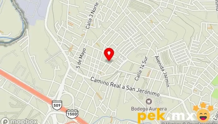 mapa de Instalaciones Electricas García Electricista en Heroica Puebla de Zaragoza