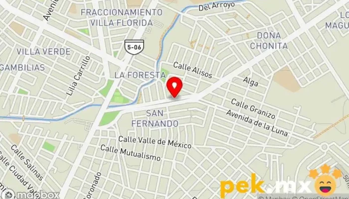 mapa de Instalaciones Eléctricas Electricista en Mazatlán